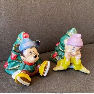 Disney Christmas Salt & Pepper Shakers